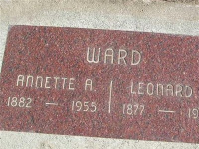 Annette Augusta Severin Givens Ward on Sysoon
