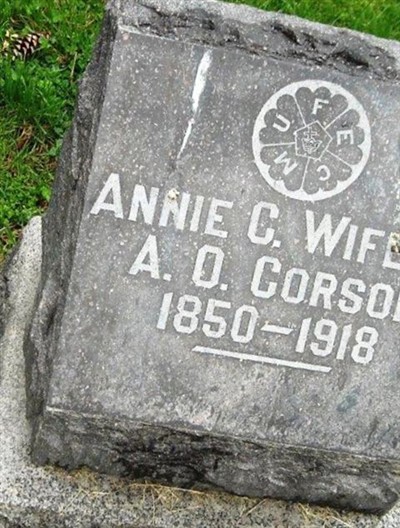 Annie C. "Anna" Corson on Sysoon