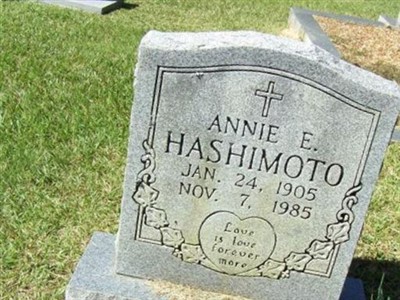 Annie E. Hashimoto on Sysoon