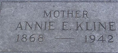 Annie E. Kline on Sysoon