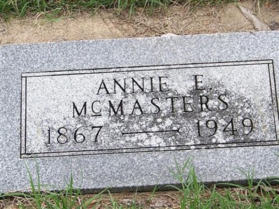 Annie E McMasters on Sysoon