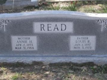 Annie H. Read on Sysoon