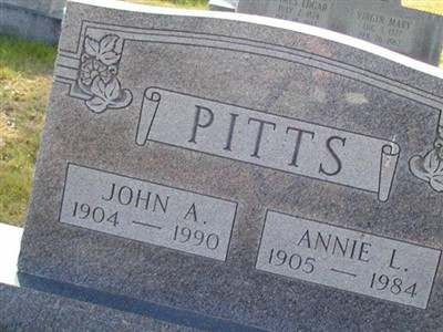 Annie L. Pitts on Sysoon