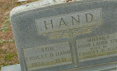 Annie Laurie Still Hand on Sysoon