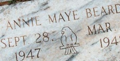 Annie Maye Beard on Sysoon