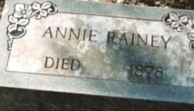Annie Rainey on Sysoon