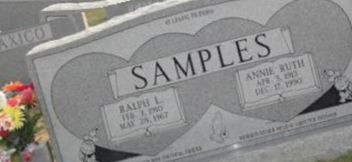 Annie Ruth Samples on Sysoon