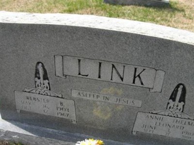 Annie Thelma Leonard Link on Sysoon