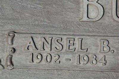 Ansel Benjamin Bump on Sysoon