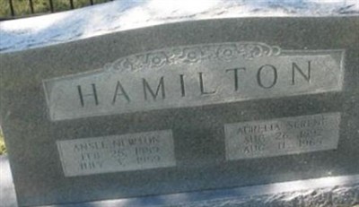 Ansel Newton Hamilton on Sysoon