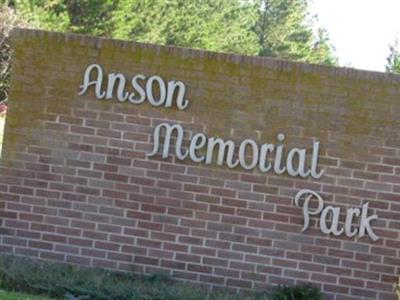 Anson Memorial Park on Sysoon