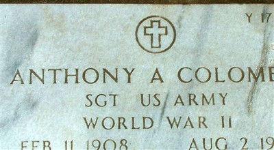 Anthony A Colombo on Sysoon