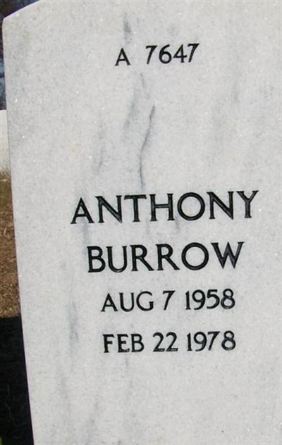 Anthony Burrow on Sysoon