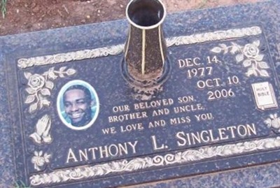 Anthony Lavon Singleton, Jr on Sysoon