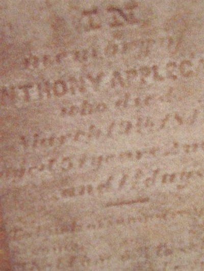 Anthony Thomas Applegate on Sysoon