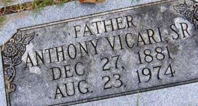 Anthony Vicari, Sr on Sysoon