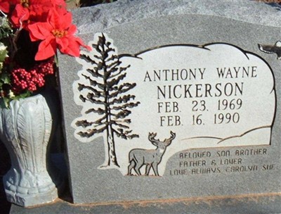 Anthony Wayne Nickerson on Sysoon