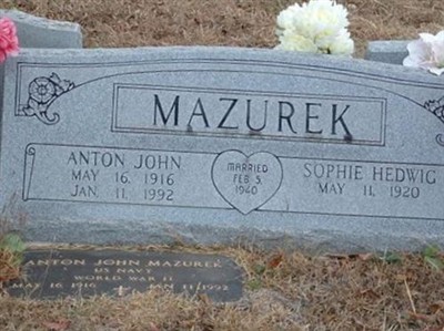 Anton John Mazurek on Sysoon
