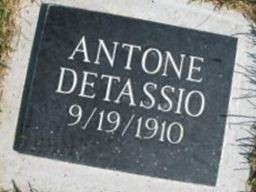 Antone W. Detassio on Sysoon