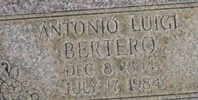Antonio Luigi Bertero on Sysoon