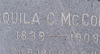 Aquila C McComas on Sysoon
