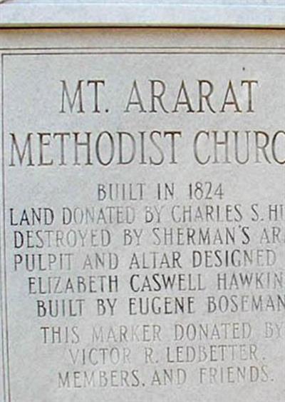 Mount Ararat Methodist Church Cemetery on Sysoon