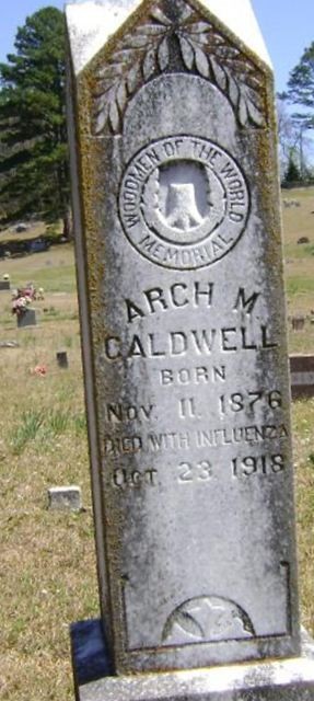 Archibald M Caldwell on Sysoon