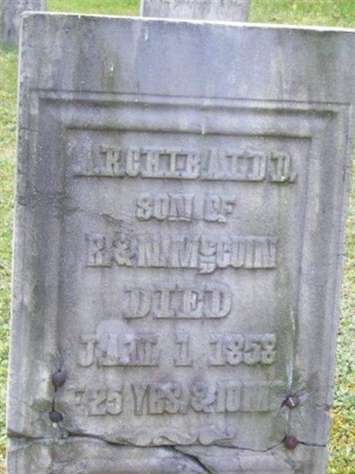 Archibald McCuin on Sysoon