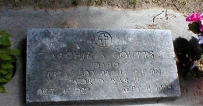 Archie S. Couts on Sysoon