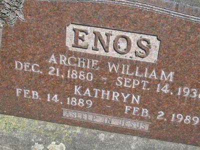 Archie William Enos on Sysoon