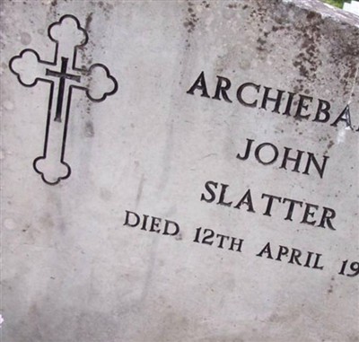 Archiebald John Slatter on Sysoon