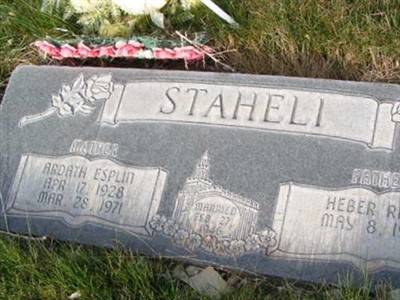 Ardath Esplin Staheli on Sysoon