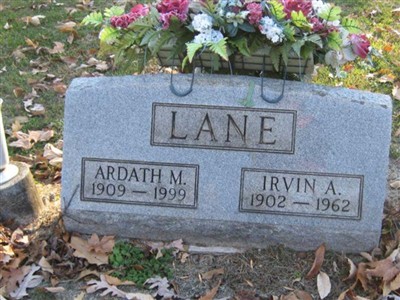 Ardath M Lane on Sysoon