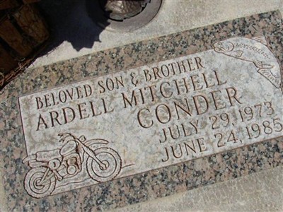 Ardell Mitchell Conder on Sysoon