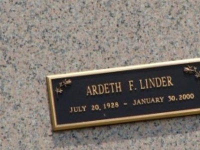 Ardeth F Linder on Sysoon