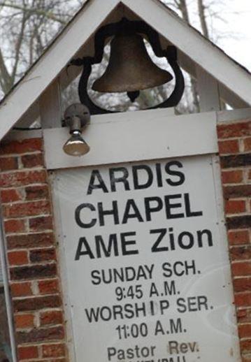 Ardis Chapel AME Zion Church Cemetery on Sysoon