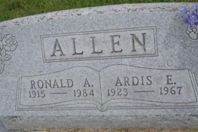 Ardis E Allen on Sysoon