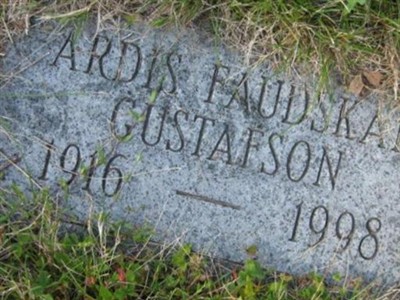Ardis Faudskar Gustafson on Sysoon