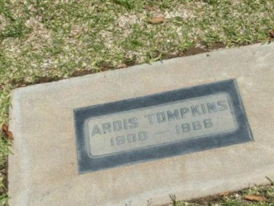 Ardis Tompkins on Sysoon