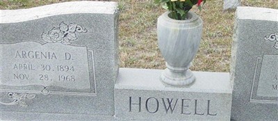 Argenia Dowling Howell on Sysoon