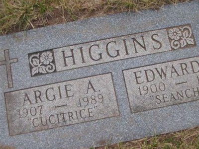 Argie A. Higgins on Sysoon