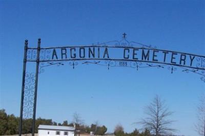 Argonia Cemetery on Sysoon