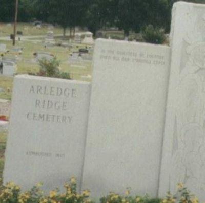 Arledge Ridge Cemetery-Bonham on Sysoon