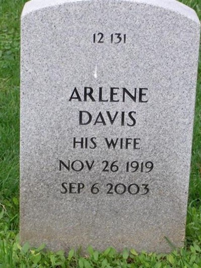 Arlene Davis on Sysoon