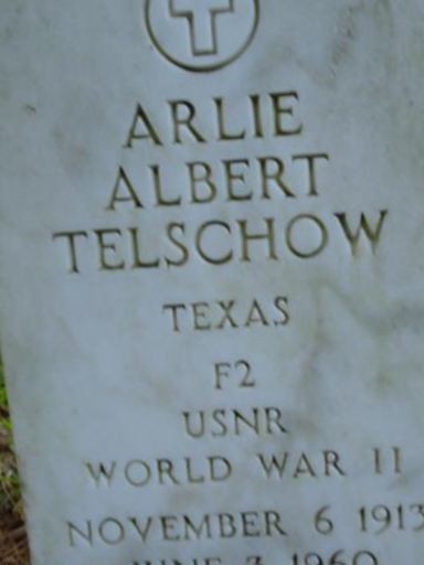 Arlie Albert Telschow on Sysoon