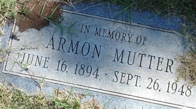 Armon Mutter on Sysoon