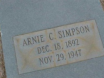 Arnie Chandler Simpson on Sysoon