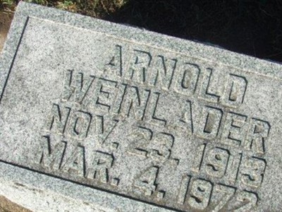 Arnold Albert Weinlader on Sysoon