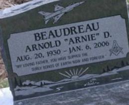 Arnold Dean "Arnie" Beaudreau on Sysoon