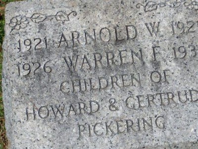 Arnold W. Pickering on Sysoon
